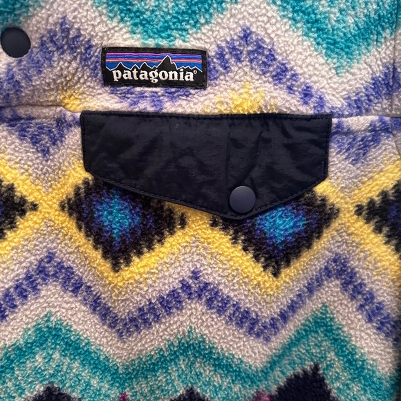 Patagonia Synchilla Aztec Snap-T Pullover Fleece Jacket. Size XS - Picture 3 of 6